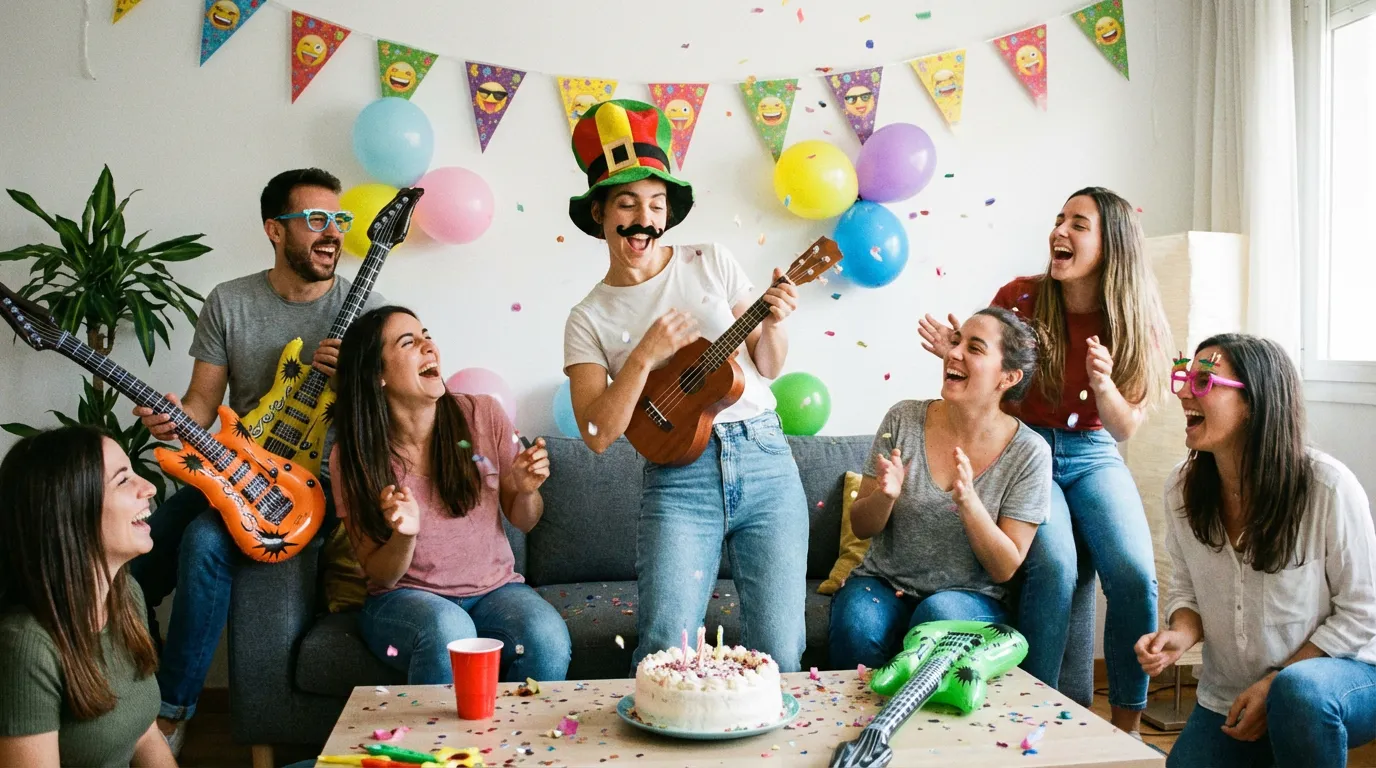 Friends birthday party song inspiration